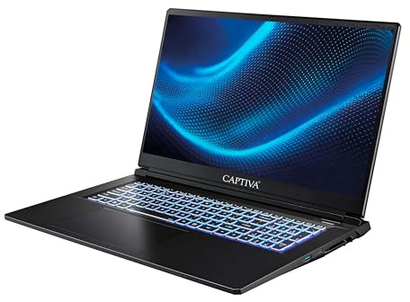 Captiva Notebook Highend Gaming I94-378GE | Intel Core i7 13620H | 64GB DDR5 RAM | GeForce RTX 5070 8GB | 2 TB SSD | 17,3 Zoll Full HD 144Hz | Windows 11 Home