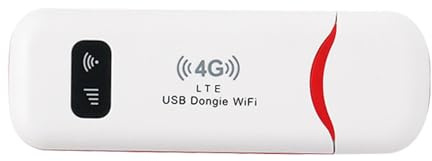 Bärbar Pocket Wi Fi-router hotspot – 4G modem Stick Wi Fi-adapter, USB-trådlöst nätverkskort, bärbar mini-router, superstark täckning, höghastighetsinternetanslutning, kompakt trådlöst resemodem