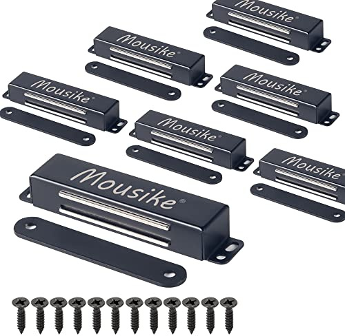 Mousike Magnetic Door Catch Heavy Duty 90lb Door Magnets with Strong Magnetic for Kitchen Cupboard Wardrobe Closet Cabinet Door Drawer Latch
