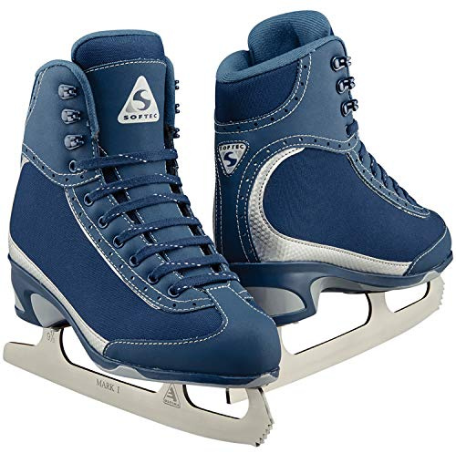 Jackson Ultima Softec Vista ST3201 Figure Ice Skates for Girls/Color: Navy, Size: Youth 2