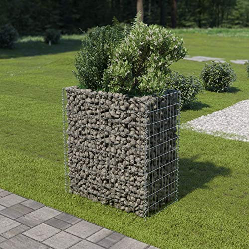 Xichuzi Arriate, Mesa De Cultivo, Huerto Domestico, Cultivo De Plantas Aromaticas, Arriate De Jardín, de gaviones de Acero 90x50x100 cm