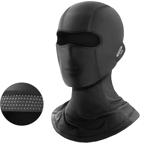 2XK-NOV balaclava, skidmask, ansiktshuva, slangduk, balaclava män/kvinnor, UV-skydd, andas, för motorcykel, cykel