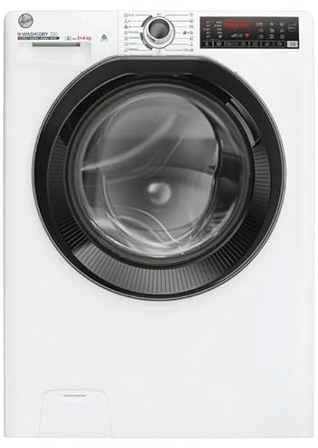 Lavasciuga slim 45 cm H-WASH&DRY 350 Classe A, 6/4 Kg, 1400 RPM, Controllo remoto avanzato e contenuti extra (Wi-Fi + BLE), Bianco, L x P x A (cm) 60x45x85