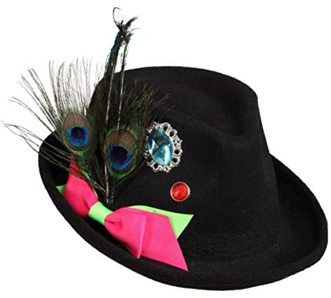 Damen Trachten Bayernhut (schwarz)