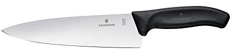 Victorinox Swiss Classic, coltello per sfilettare con lama extra larga in acciaio inox, in confezione regalo, nero