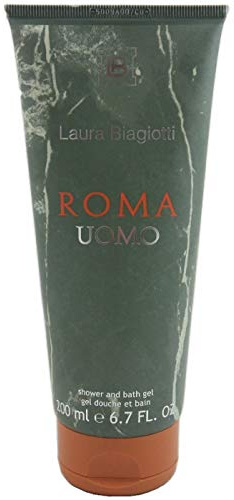 Laura Biagiotti Gel doccia da uomo Roma, 150 ml
