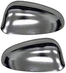 AV coppia calotte specchio retrovisore cromate lucide destro e sinistro per DELTA BRAVO CROMA