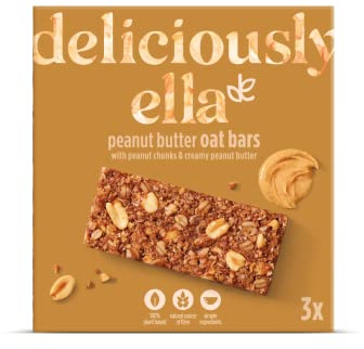 Deliciously Ella Peanut Butter Oat Bar Multipack (3x50g)