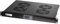 Techly Professional 023363 Gruppo 4 Ventole 1U per Rack 19 con Termostato LED Nero Nero