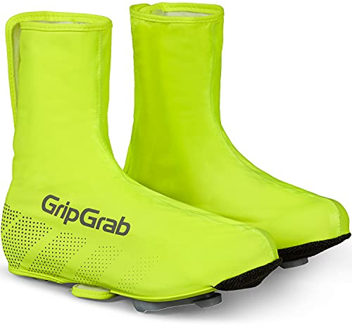 GripGrab RIDE Waterproof Road Bike Cycling Overshoes Thin Windproof Adjustable Bicycle Rain Protection Shoe Covers