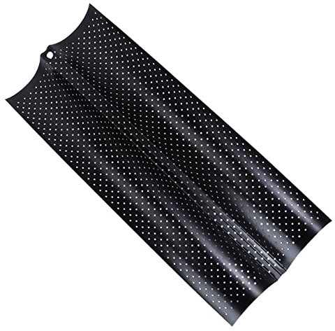 IMIKEYA Stampo Da Forno Muffa Stampo Da Plumcake Forme Vassoio Per Pane Francese Mini Per Pagnotte Padella Per Baguette Vassoio Di Baguette Teglia Per Baguette Smalto Black
