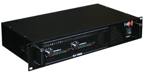 E-Lektron DJ-1000 Stereo PA-Verstärker Endstufe 2X 500W Spitze