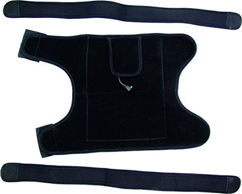 Alpenheat Unisex Fire10in1wrap Beheizte Bandage, Schwarz, Einheitsgröße EU