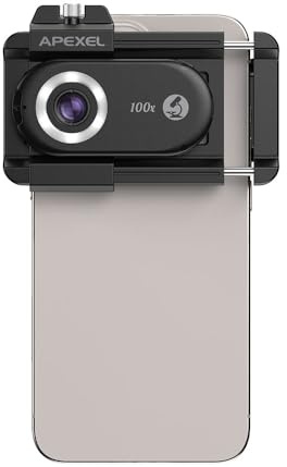 Lente de cámara de Alta definición Profesional de Apexel, Lente de 4K con CPL(Filtro polarizado Circular), Compatible con teléfonos iPhone