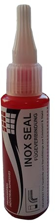 (722,50 EUR/l) Metallkleber hochfest für Steckfittings und Gewinde für Edelstahl 20ml MK10