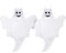 SKYLETY 2 Pieces 32 Inch Ghost Windsock Halloween Hanging Decoration for Outdoor Hanging