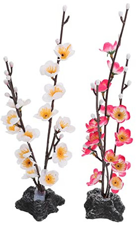 Cabilock 2 Piezas Decoración De Sushi Adornos De Platos Japoneses Tabla De Quesos De Pizarra Acuario Decoraciones De Platos De Sashimi Mini Escritorio El Plastico Delicado