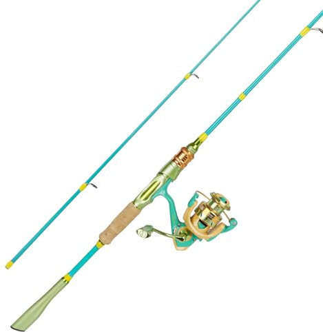 THKFISH Spinnrute mit Rolle, 32+36T Carbon Steckrute 2 Teilig, ML Angelrute mit Korkgriff/Edelstahl-Ringe/Keramikring, Schnelle Aktion,180/210/240CM, Steckspinnrute zum Hecht/Barsch/Zander P02-YUGANTZ