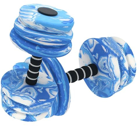 Water Hanteln Schaumstoff, Wasserhanteln Schwimmen Barbells, Aqua Fitness Hanteln Für Wassergymnastik Aqua Fitness Aquajogging, Schwimmende Leichte Wasserdichte Schaumschaum, Dumb Glocken
