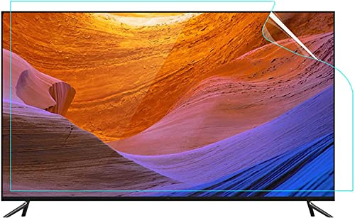 Anti-Glare Screen Protector for 32-75 inch TV, Anti-Blue Light, Anti-Scratch, Anti-Fingerprint, Reduce Eye Strain, Compatible with LCD, LED, 4K OLED and QLED HDTV