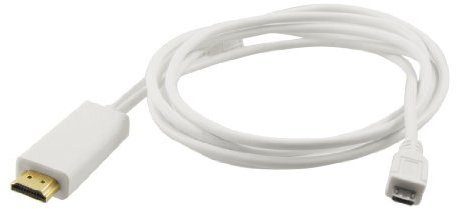 Ruilogod Tablet HDTV HDMI maschio al micro USB MHL femmina cavo adattatore maschio femmina