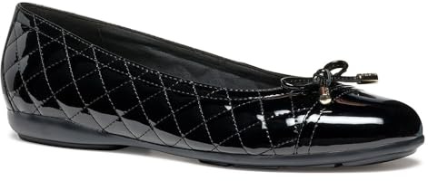 Geox - D ANNYTAH B, Bailarinas Planas Mujer, Black,