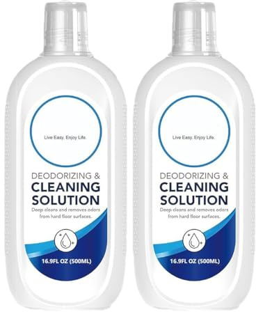 Bodenreiniger 500mL, 2er-Pack, Reinigungsmittel Kompatibel mit Tineco FLOOR ONE S3/S5/S6/S7, iFLOOR-Serie, Bodenreinigungslösung Für Mehrere Oberflächen