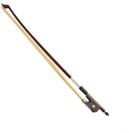 Cello Bow, Professional 1/8 Size Wooden Bow With Horsehair For Beginner Practice, Violin Family String Instrument Accessory