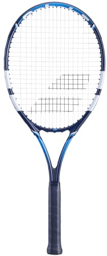 Babolat Eagle Tennis Racket, Black/Blue (Available in Grip Size L2 & L3) (L3 (4 3/8))