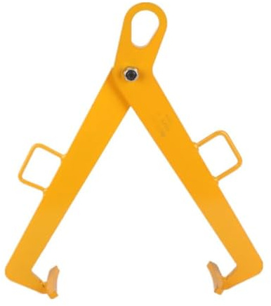 Cozyel Sollevatore Fusti Verticale 600kg, Pinza Per Fusti Industriale In Acciaio Legato, Morsetto Sollevamento Fusti Per Gru E Carrello Elevatore, Per Fusti 55–60cm