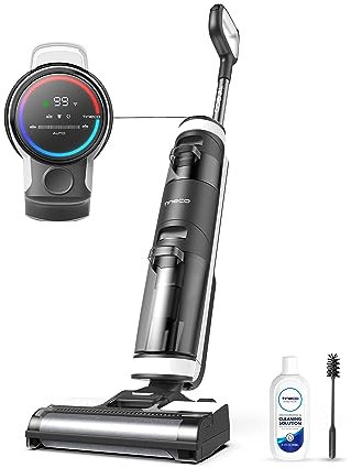 Tineco Floor One S3 Smart Akku Nass Trockensauger 3-in-1 Kabelloser Staubsauger mit iLoop Technologie, Dual-Tank-Design | Selbstreinigung LED-Display Wi-Fi, App Steuerung | Leicht Leise