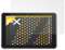 atFoliX Panzerfolie kompatibel mit Fujitsu Stylistic Q5010 Schutzfolie, entspiegelnde und stoßdämpfende FX Folie (2X)