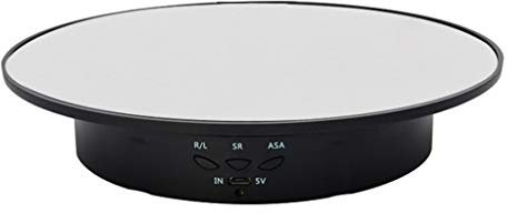 3 Vitesses 20 cm Intelligent Électrique Rotatif Support Miroir Plateau Tournant Bijoux Batterie/USB Power Display Stand Rotatif