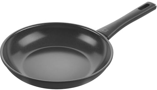 ZWILLING Madura Plus Frying Pan, 24 cm, Aluminium, Ceramic Coating, Scratch-Resistant Coating, Ceramic Pan for All Hobs, Suitable for Induction Cookers, Made in Italy