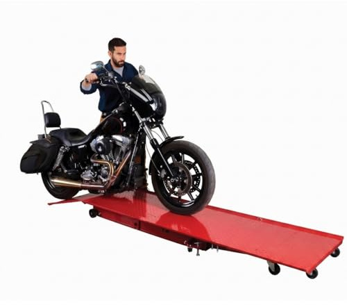 CRUIZER Ponte Professionale Sollevatore Idraulico Moto Scooter Pompa Pedale 450 kg