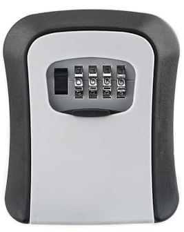 Weenwill Boite a Clefs,Boite a Clef Securisee,Boites a Clefs Securisee Exterieur,Boîtes à Clés avec Code Extérieur 4 Chiffres,Réinitialisable Coffre Fort a Clef pour Véhicules du Bureau à Domicile