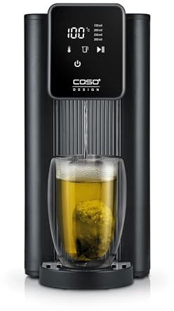 Caso Design HW 616 Hot Water Dispenser, 2.5L Instant Boiling Water Dispenser, Water Filter Included, Black