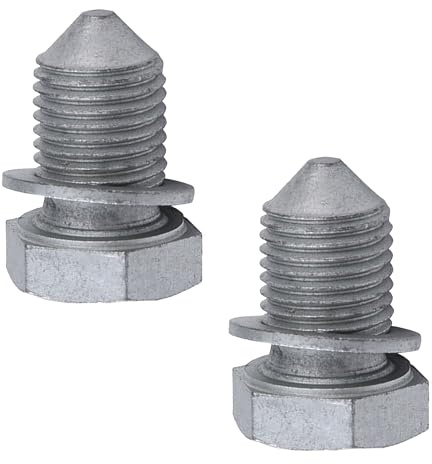 20 viti di scarico dell'olio M14 x 1,5 con anello di tenuta, compatibili con VW Audi Seat Skoda N90813201 N90813202