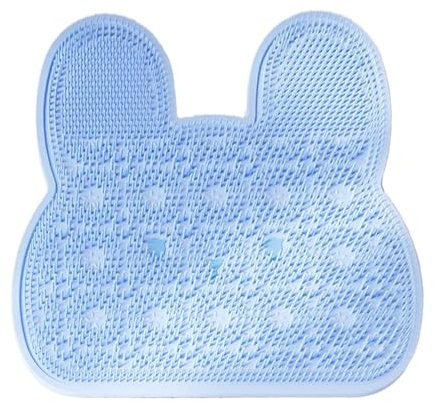 Brosse À Pieds Pour Douche | Monté Sur Mur À Ventouse,Tapis Nettoyeur Pour Dos Et Pieds Lapin - Pour Femmes Personnes Âgées Famille Maison Sol Massage