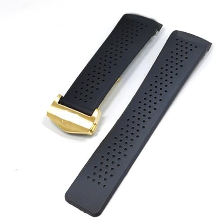 FYXT Klockarmband kompatibelt med silikonarmband herrrem klocka tillbehör gummi klockarmband kedja