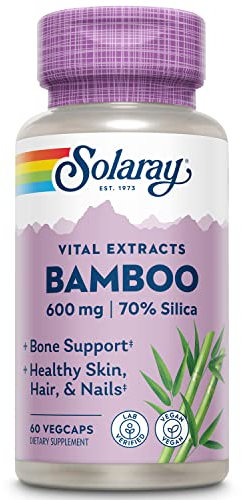 Solaray Bambú - 60 Cápsulas, 60 unidad, 1