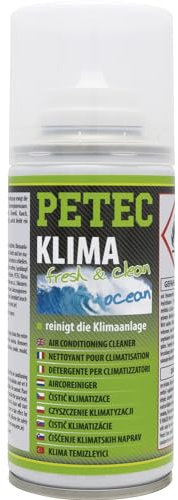 PETEC Klimaanlage Reiniger Klima fresh & clean in Ocean Duft Auto Geruchsneutralisierer Innenraum Freshener Tier Geruchsentferner Lufterfrischer 71450