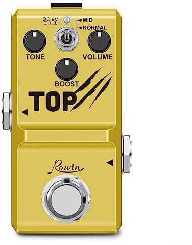 ARMYJY Monoblock-Effekte für E-Gitarre, Overload Faz Distortion Delay Delay Chorus Tremolo Reverb LN318 Gitarren-Booster-Pedal