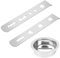 3 Pieces Meat Grinder Accessories, Shortbread Cookie Press Accessories, Stainless Steel Metal Tools, Kitchen Baking Accessories