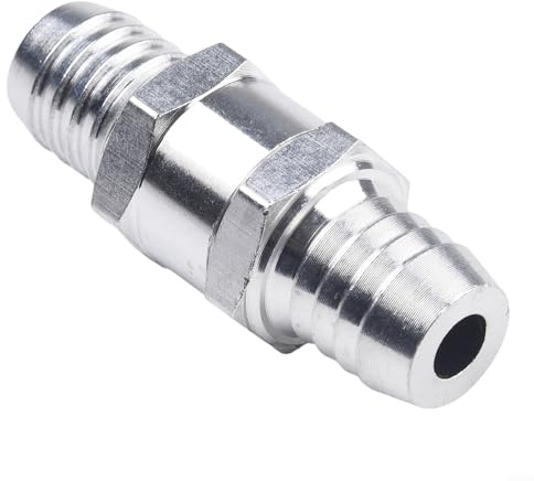 Válvula antirretorno para aleación de aluminio diésel y gasolina, evita que el combustible se deslice hacia atrás (16 mm)