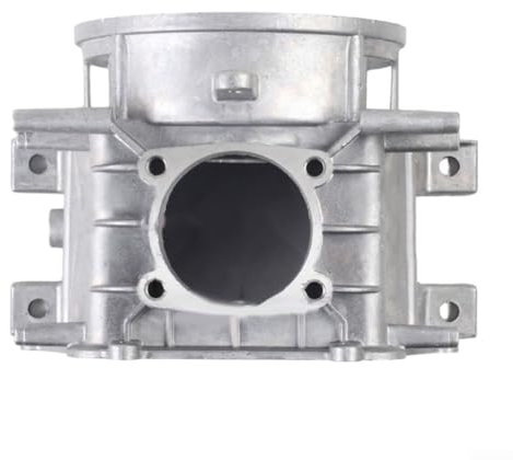 Caja de compresor de aire, aleación de aluminio, sin aceite, silenciosa, bomba de aire, accesorios de compresor, caja de cubierta de motor, soporte final