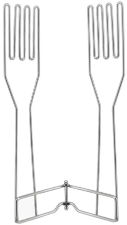 Sharplace Kitchen Glove Holder Dish Towel Drying Organizer Washing Rack Tool Glove Drain Rack Mitten Dryer Sink Hanger Stand