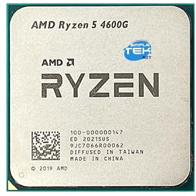 AMD Ryzen 5 4600G - 3.7 GHz - 6 Cores - 12 Threads - 8 MB Cache Memory - Socket AM4 - OEM