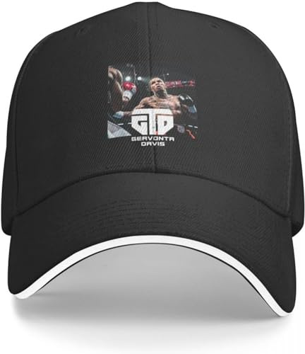 Gorra de béisbol Hip Hop Sombrero para el Sol Gervonta Davis Boxer Gervonta Davis Camisa Deportiva de Boxeo Gorra de béisbol Cumpleaños Elegantes Sombreros de Mujer Hombres