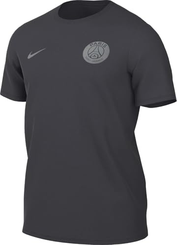 NIKE T-Shirt De Football Paris Saint-Germain pour Homme, Anthracite, IB5014-060, XL